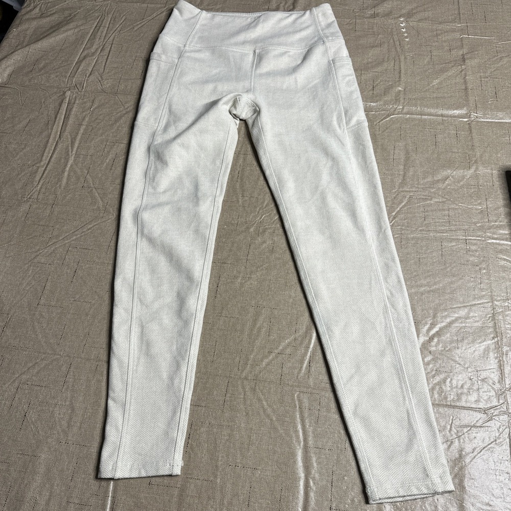 Kyodan Outdoor Leggings Women's Small Beige Soft